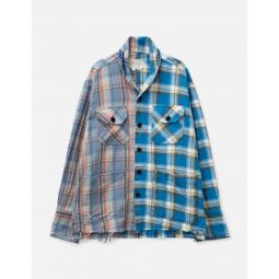 Shawl Collar Boxy Shirt