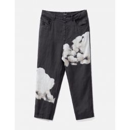 UC1E4501-1 WOOL LINEN PANTS