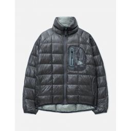 diamond stitch down jacket
