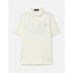 CDG SHIRT X FRED PERRY SS POLO W FREEDOM IS ENERGY