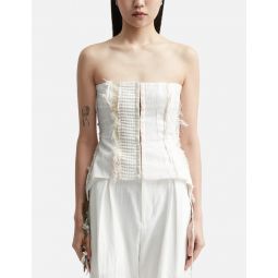 PATCHWORK BUSTIER