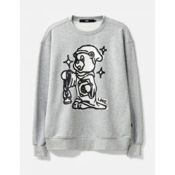 Sprayed Bear Sweatshirt