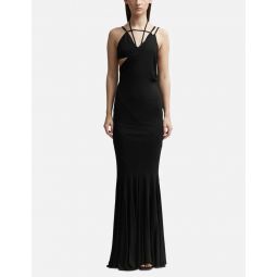 DRAPED JERSEY SKIRT