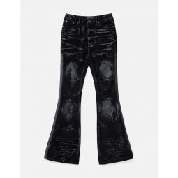 Glacial Velvetin Flared Jeans
