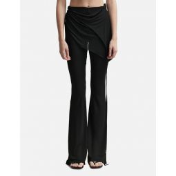 DRAPED JERSEY PANTS