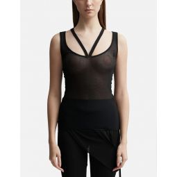Cotton Ribbed Jersey Tank Top