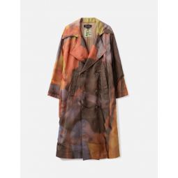 PRINTED TRECH COAT