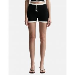Contrast Hot Pants