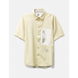 and Wander x Maison Kitsune Hiking Shirt