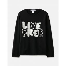 LIVE FREE Long Sleeve Knit Sweater