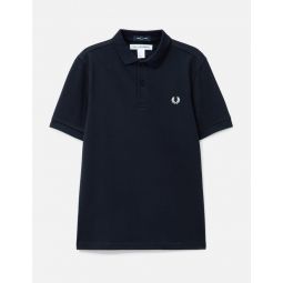 CDG Shirt X Fred Perry Short Sleeve Polo Freedom is energy