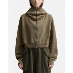 CROPPED FULL ZIP