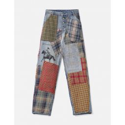 Scarecrow Patchwork Denim