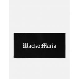 Logo Jacquard Face Towel