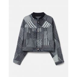PATCHWORK TRUCKER JACKET
