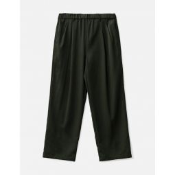 Pleated Twill Pants