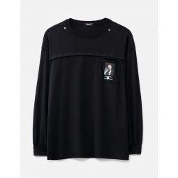 UC1E4815 LS Patchwork T-shirt