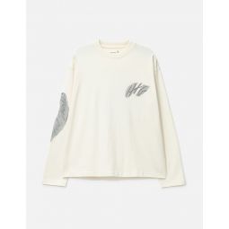 Long Sleeve Music Collage T-shirt