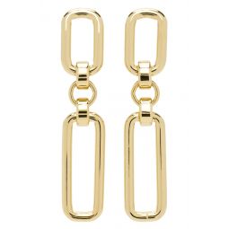 Gold Stanza Earrings 242253F022005