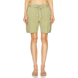 Slouchy Utility Twill Short
