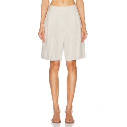 Linen Bermuda Shorts