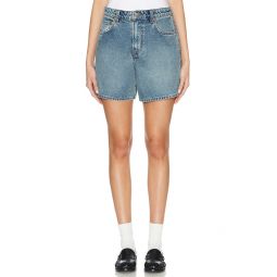 Reggie Mid Rise Long Mom Short