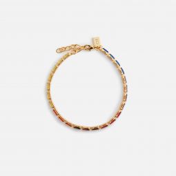 Mini Baguette Chakra Bracelet