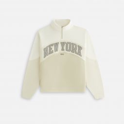 Kith Women for the New York Knicks Hunter III Panelled Quarter Zip