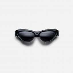 slade frame jet lens dark gold hardware