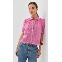 Winn Fuchsia Tile Shirt