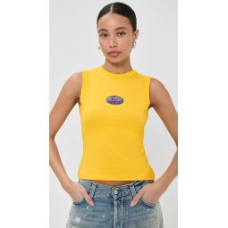 Bright Yellow Market Top