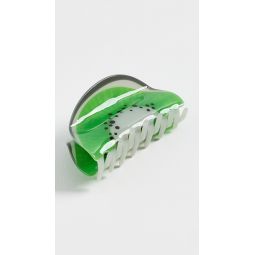 Kiwi Slice Hair Claw Clip
