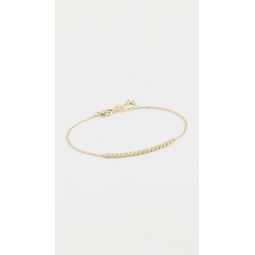 Colored Four Prong Half Tennis Bracelet