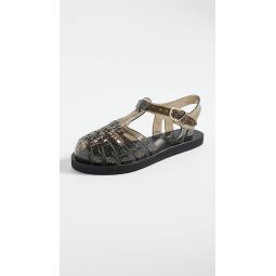 Homeria Glitter Jelly Sandals