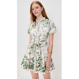Lucy Rolled Sleeve Mini Shirt Dress