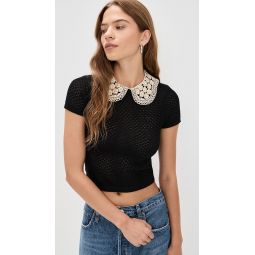 Ciara Short Sleeve Pullover with Collar