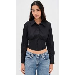 Edie Corset Button Down