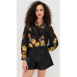 Candace Blouson Sleeve Button Down