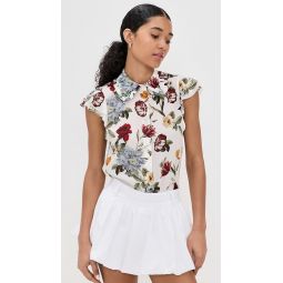 Martel Flutter Sleeve Blouse
