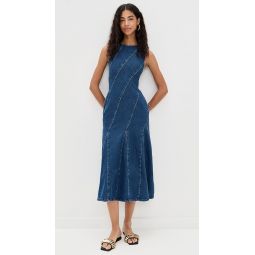 Raven Denim Midi Dress
