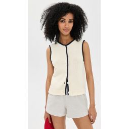 Bridget Tipped Vest