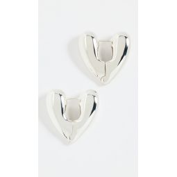 Large Heart Hoops
