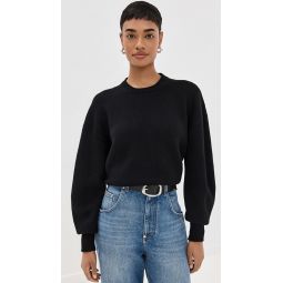 Cashmere Knit Sweatshirt