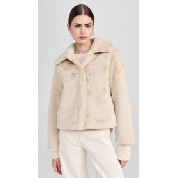 Elis Faux Fur Short Coat
