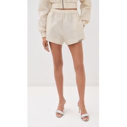 Crystal Trim Track Shorts