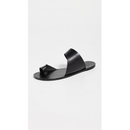 Centola Black Vacchetta Sandals
