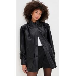 Clements Vegan Leather Jacket