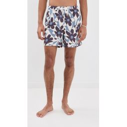 Pastel Daisy Trip Swim Trunks 5