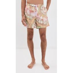 Calypso Swirl Swim Trunks 5