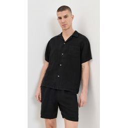 Black Linen Shirt